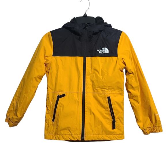 The North Face Boys’ Yellow Warm Storm Rain Jacket Size Small - Picture 1 of 7